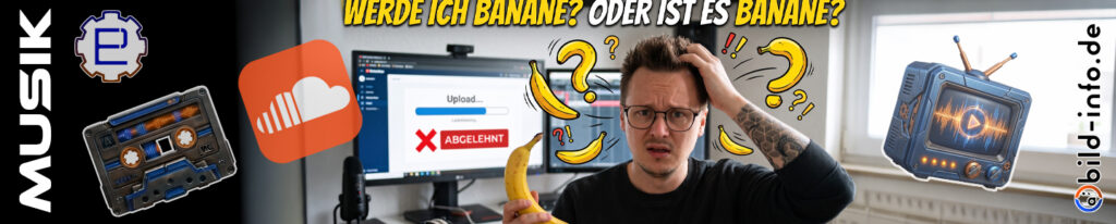 Banner zu Werd ich Banane - Track Release blockiert